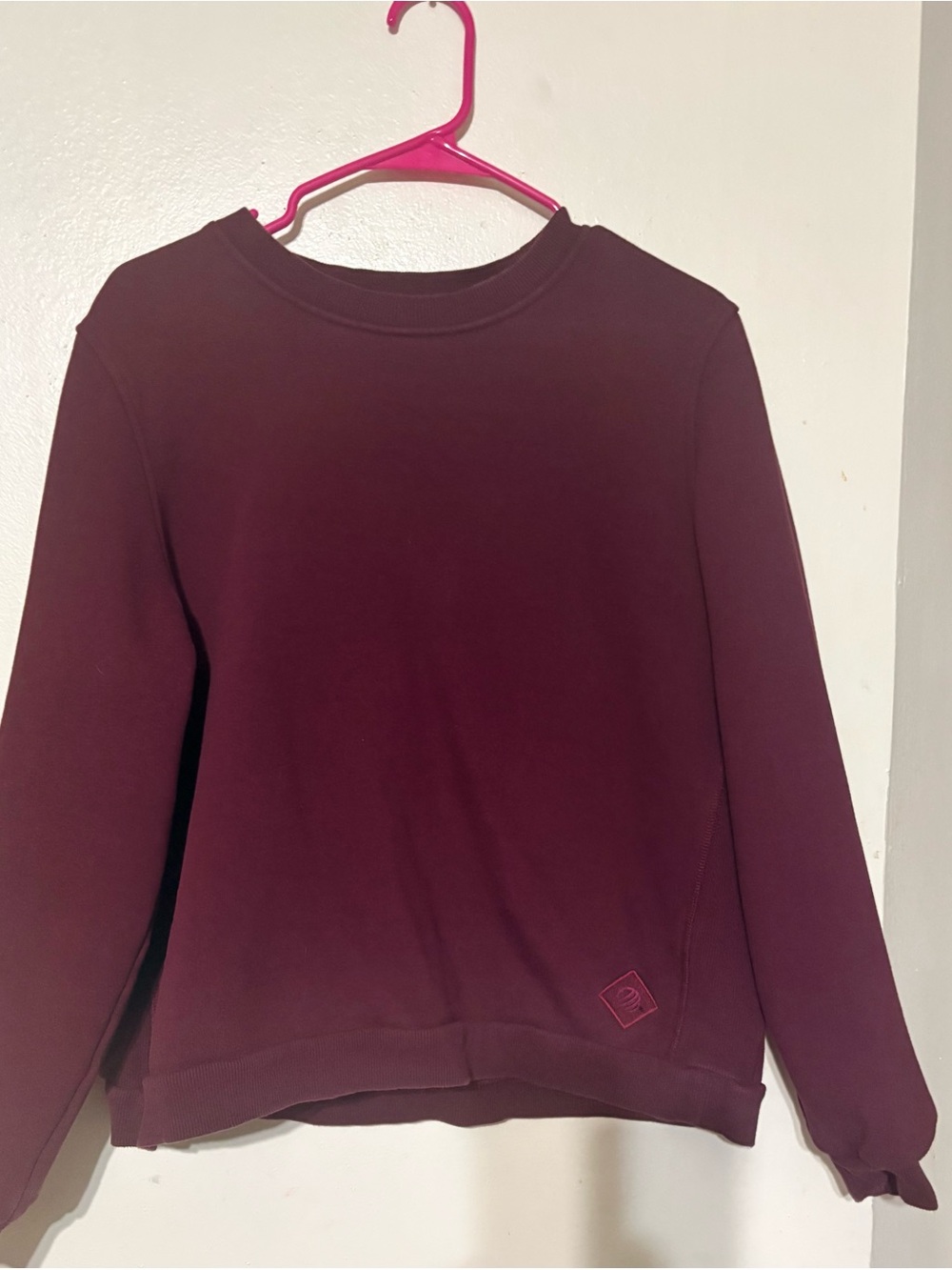 MPG Women's Burgundy Crewneck Sweatshirt